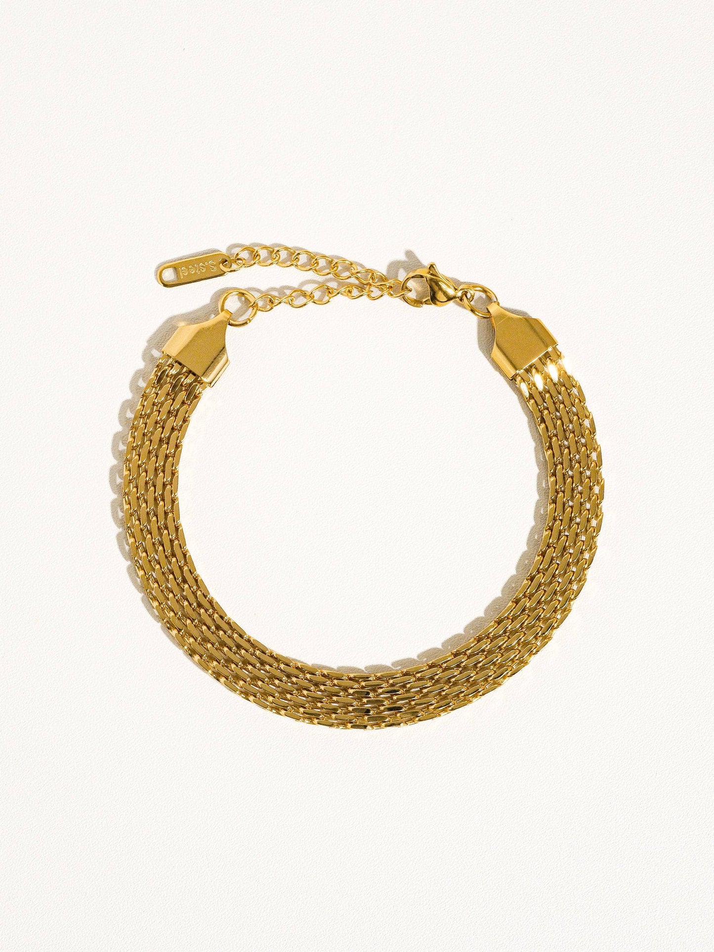Caden 18K Gold Non-Tarnish Bold Chain Bracelet