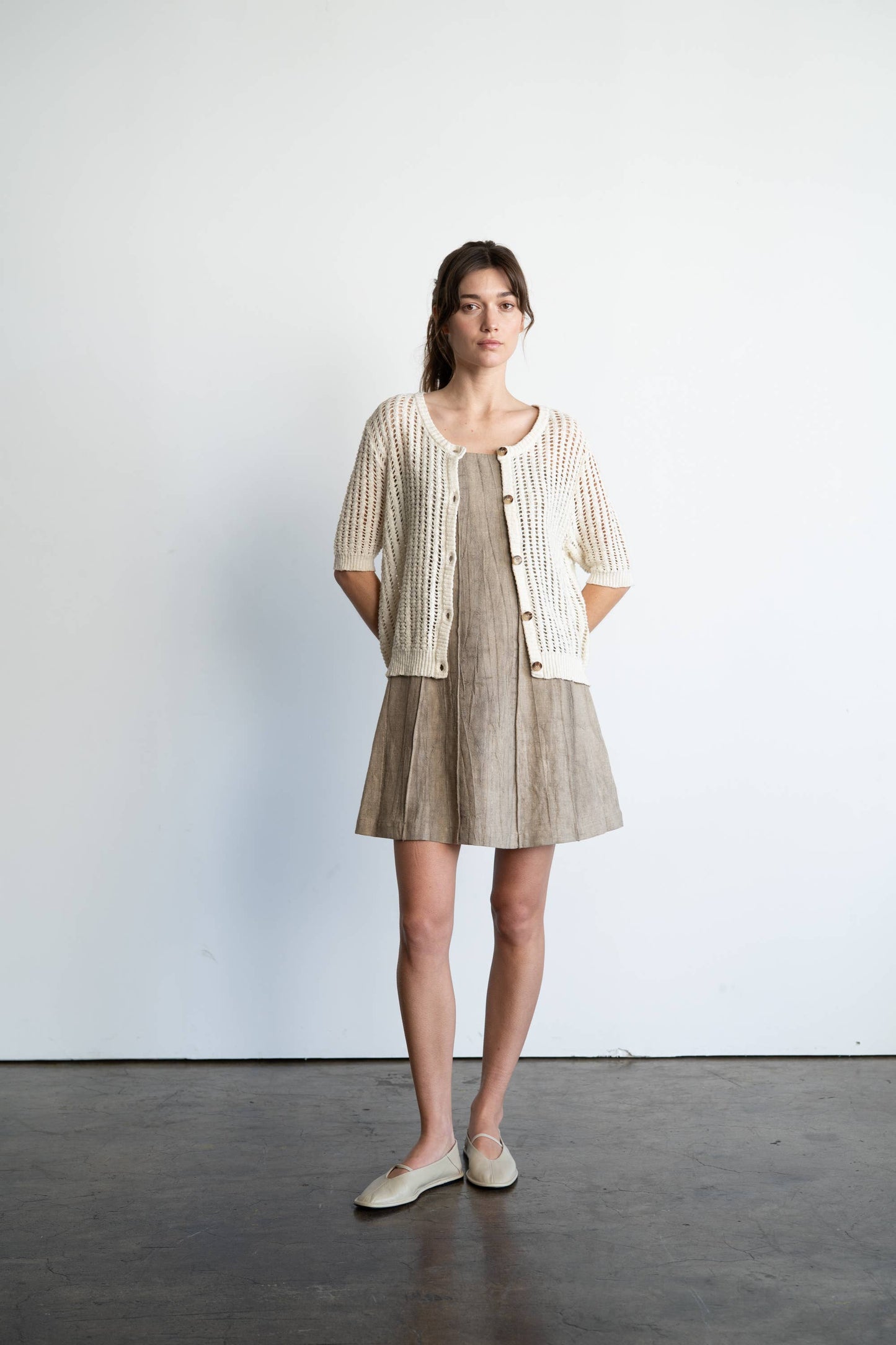 Vintage Cotton Crochet Cardigan
