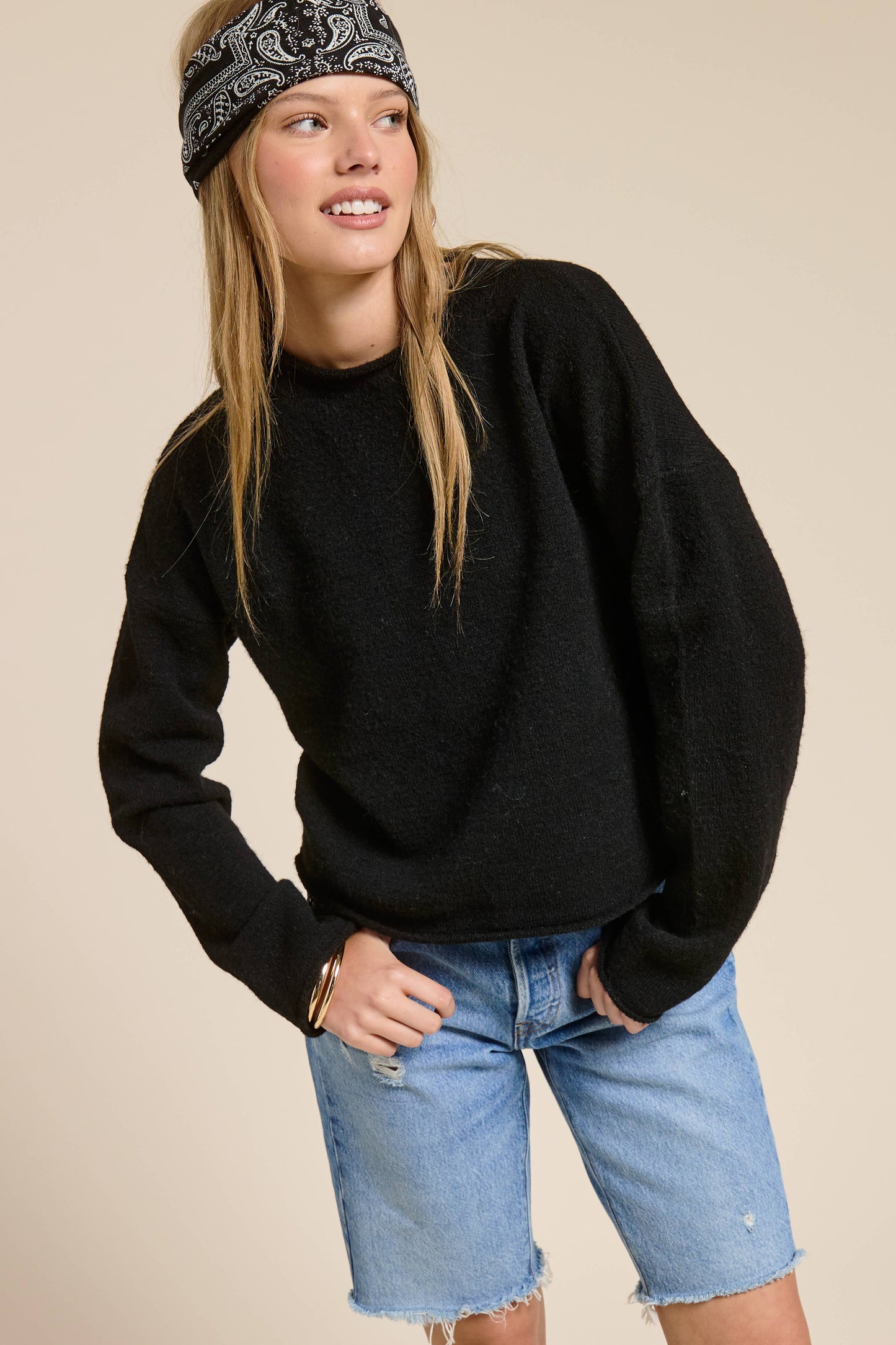 Essential Pullover Sweater Top