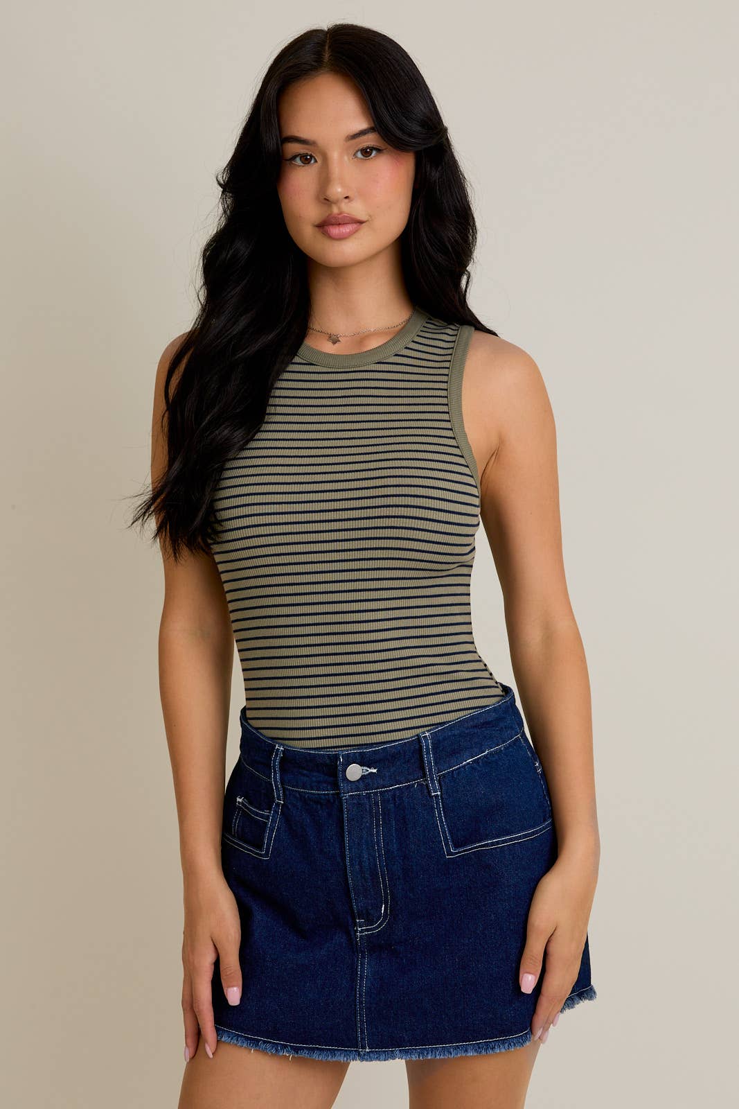 Sunday Striped Bodysuit