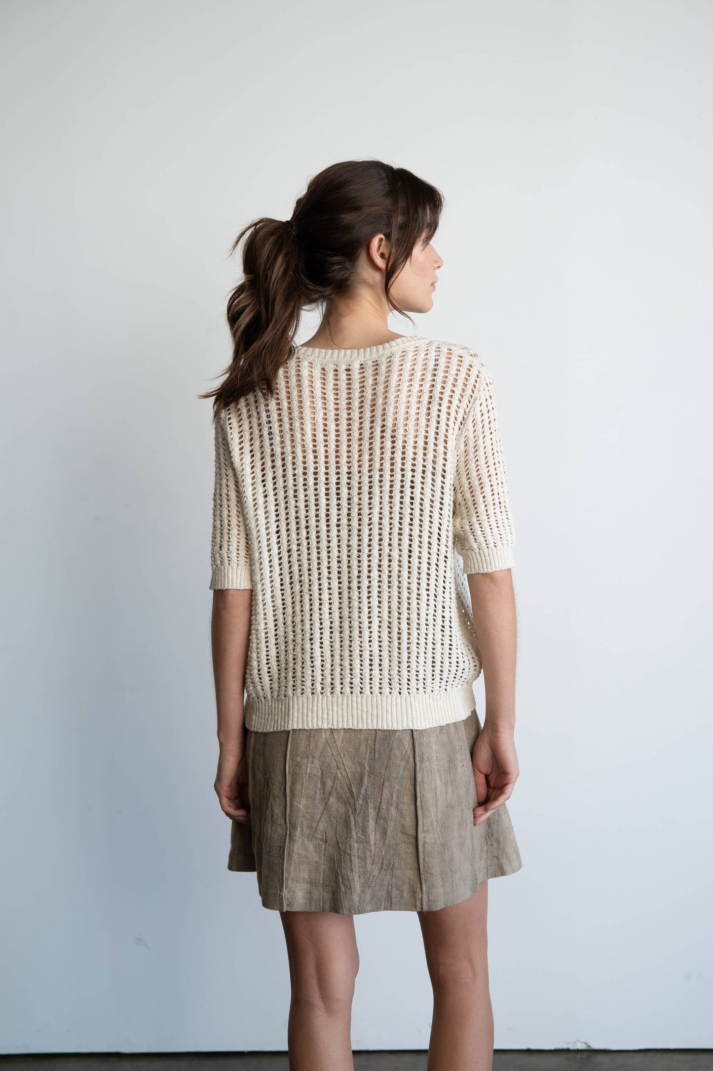 Vintage Cotton Crochet Cardigan