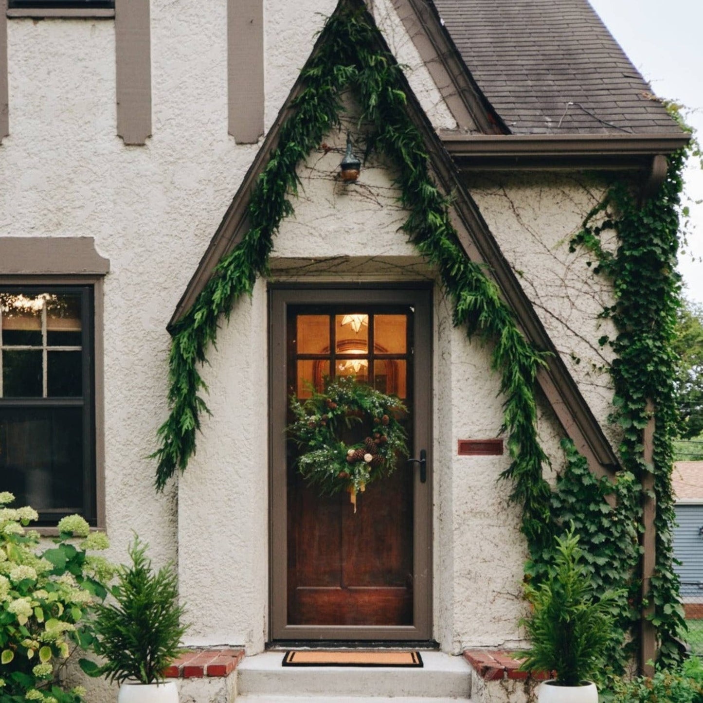 Real Touch Norfolk Pine Garland - 180" Long