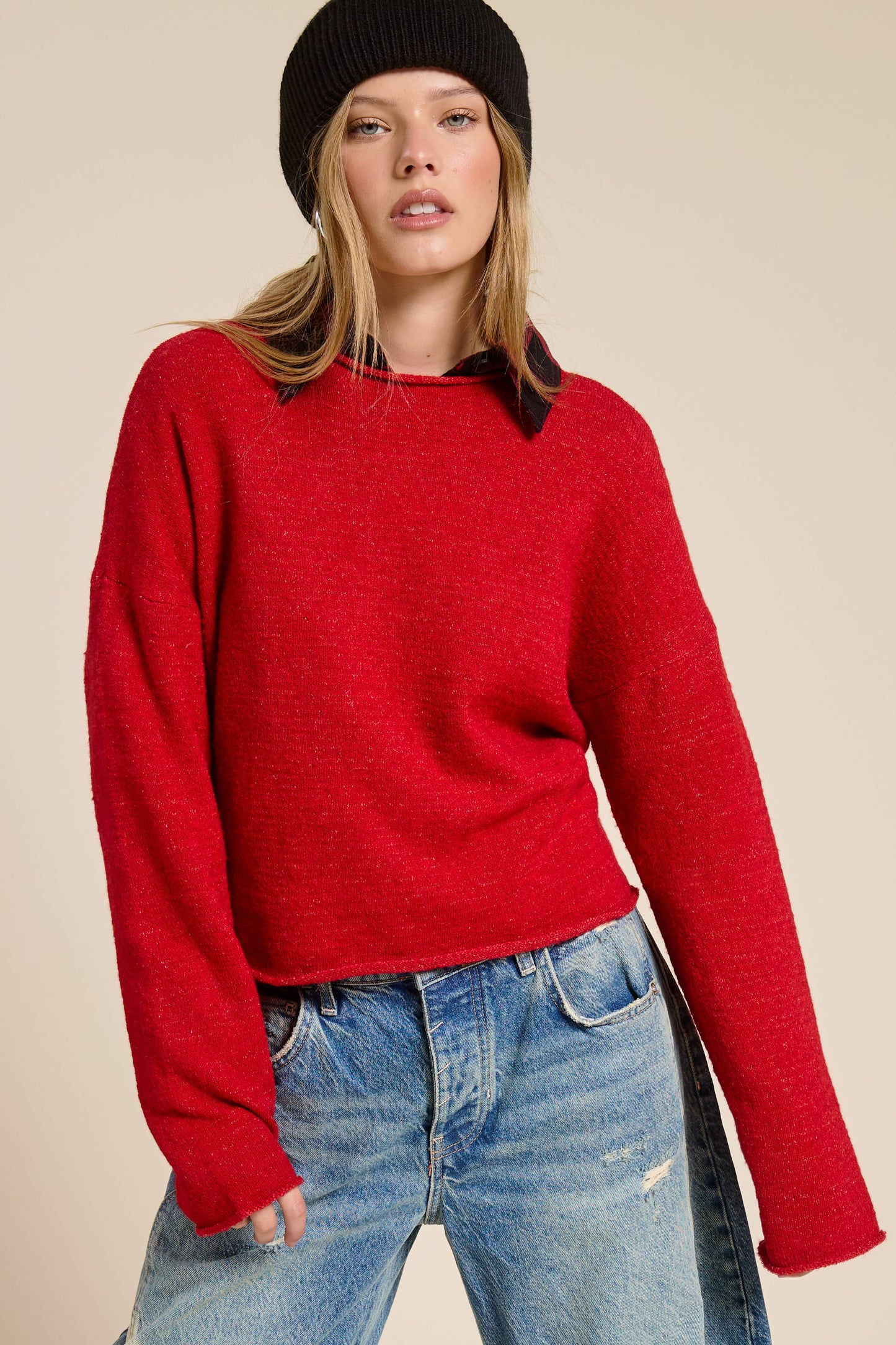 Essential Pullover Sweater Top