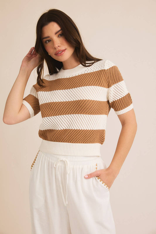 Anthropologi Striped Sweater