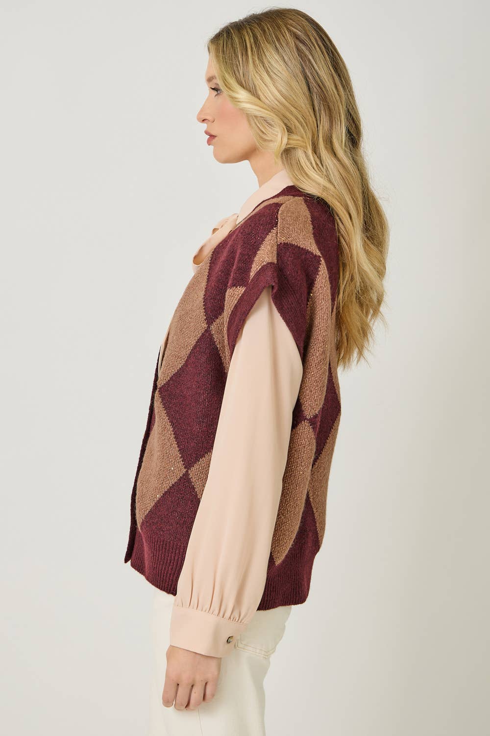 61140 Argyle Sweater Vest