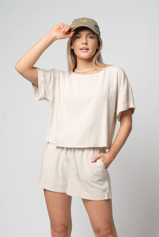 Fine Linen Top
