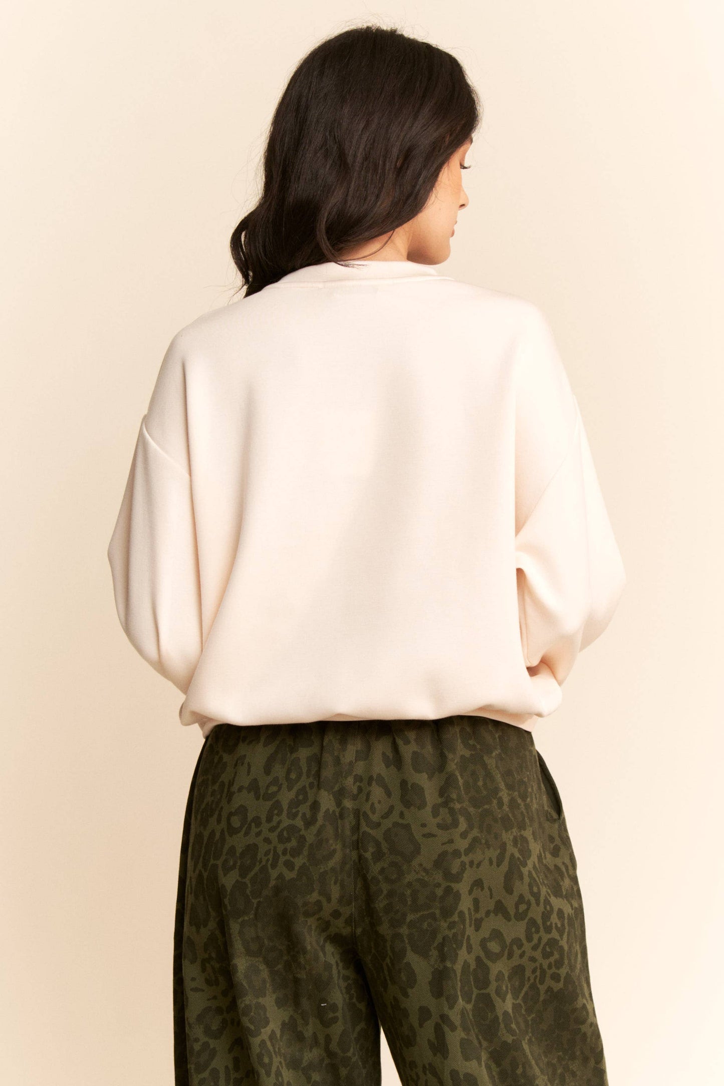 Floral Embroidered Sweatshirt