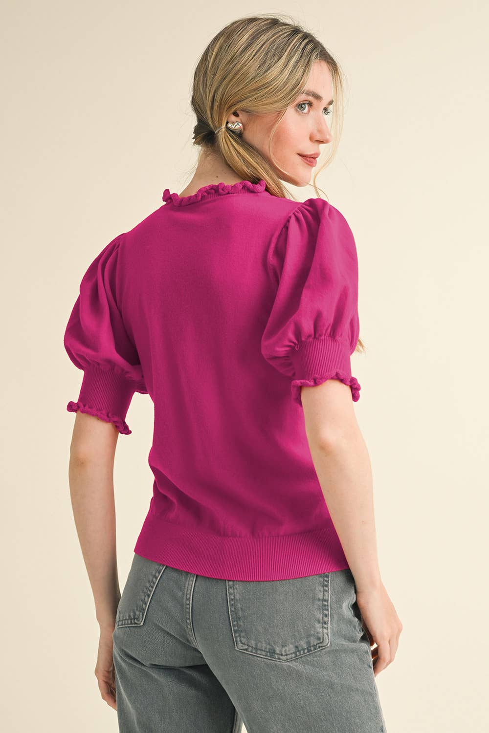 Charlie Puff Sleeve Sweater
