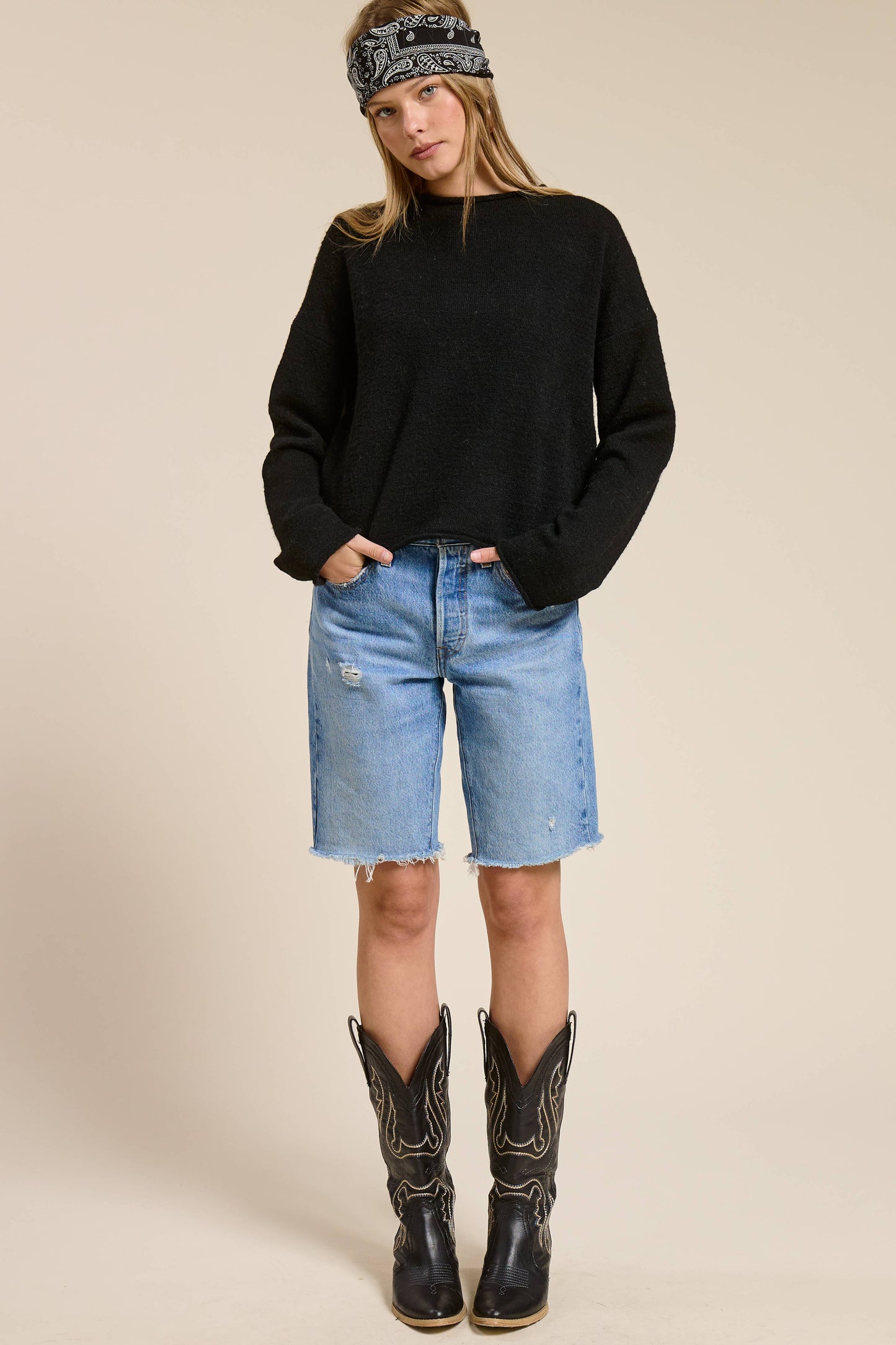 Essential Pullover Sweater Top