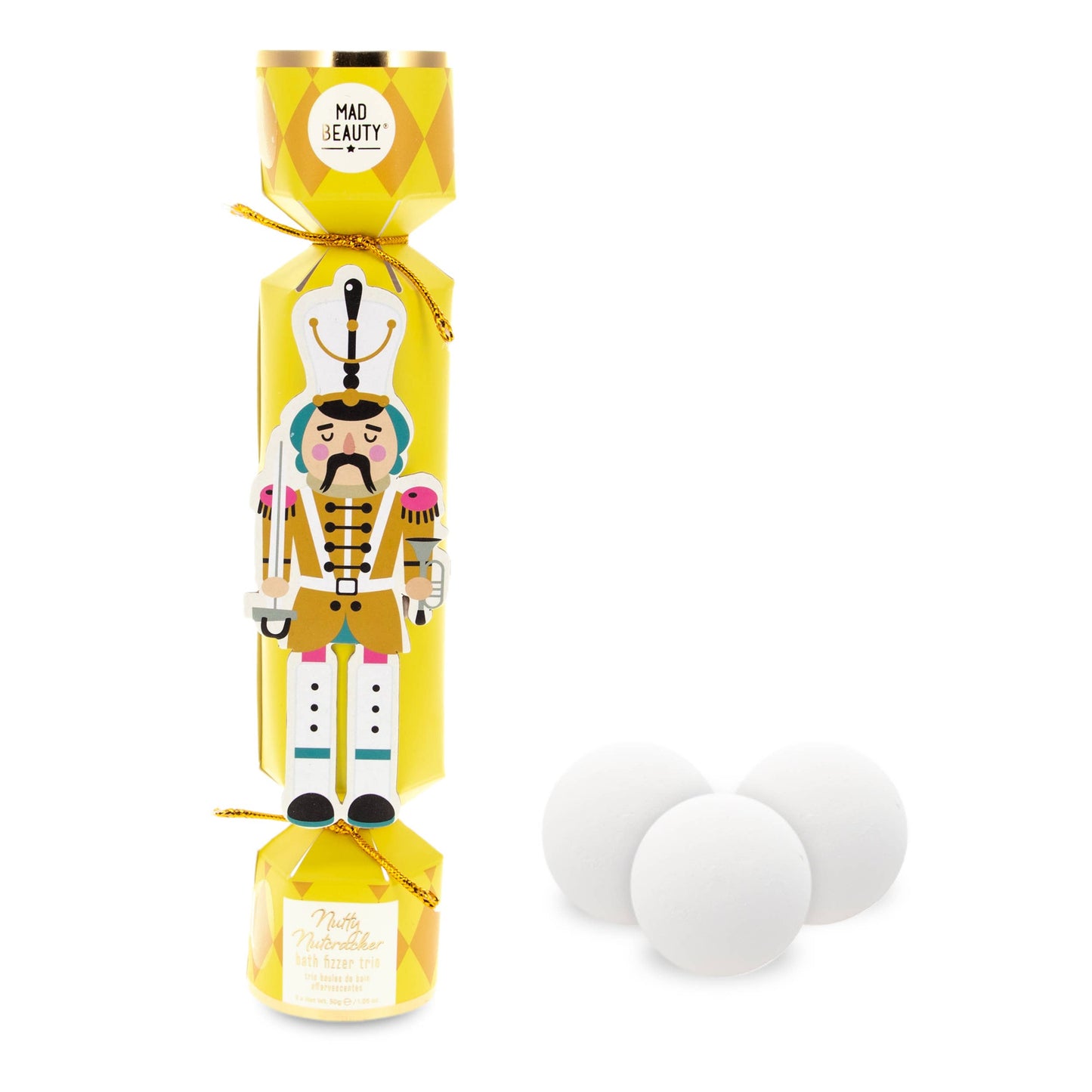 Nutty Nutcracker Bath Fizzers Trio