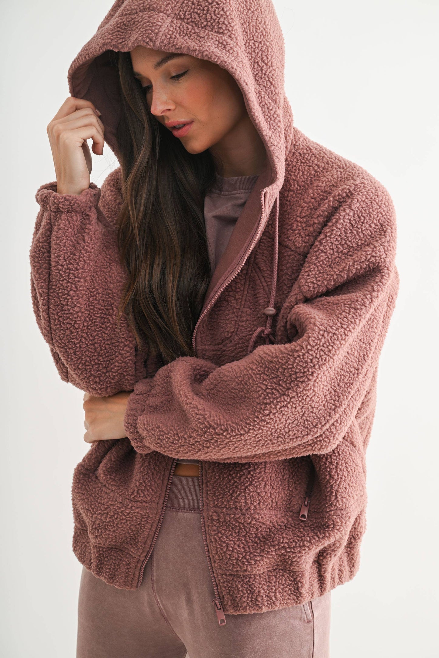 Alpine Fleece Zip Up Hoodie