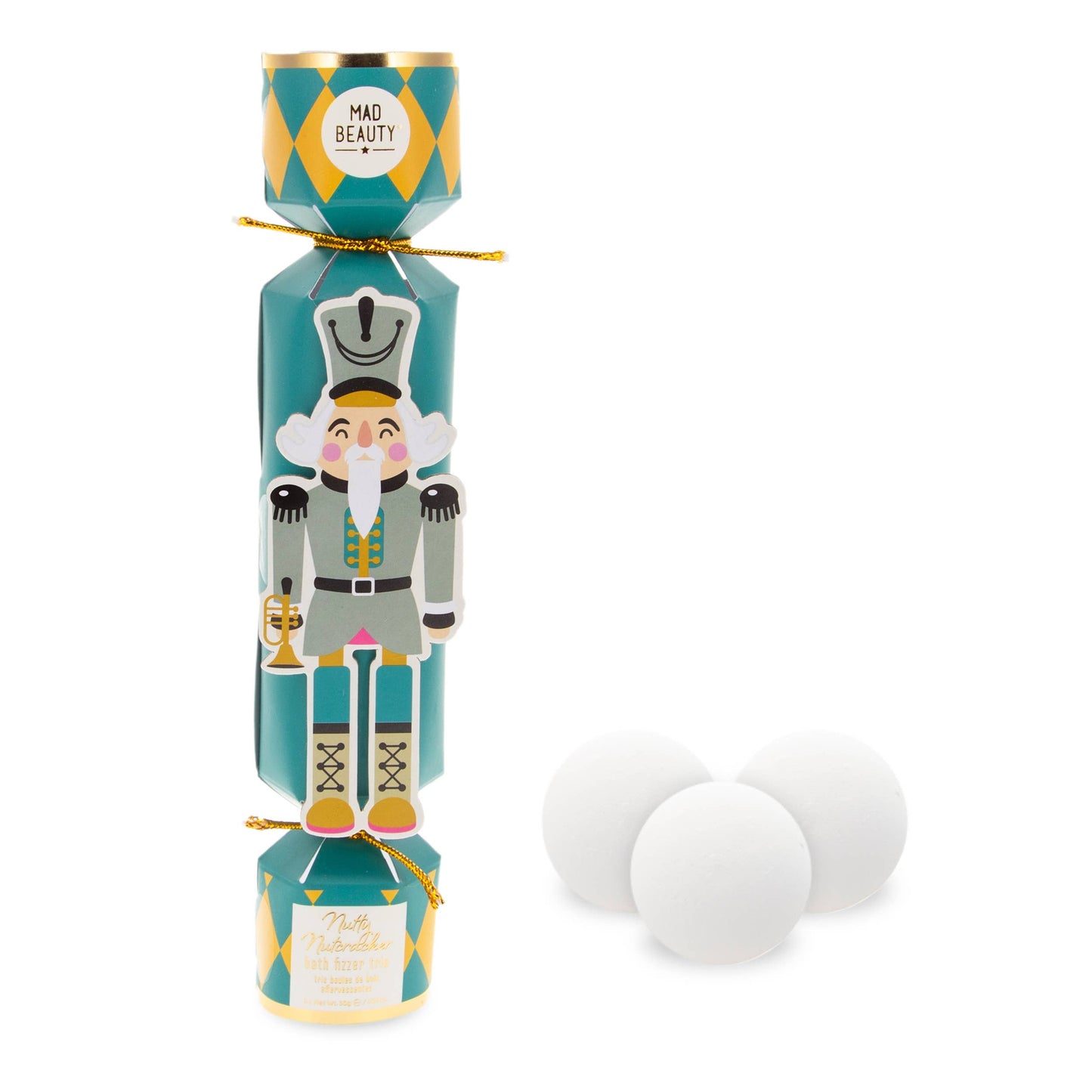 Nutty Nutcracker Bath Fizzers Trio