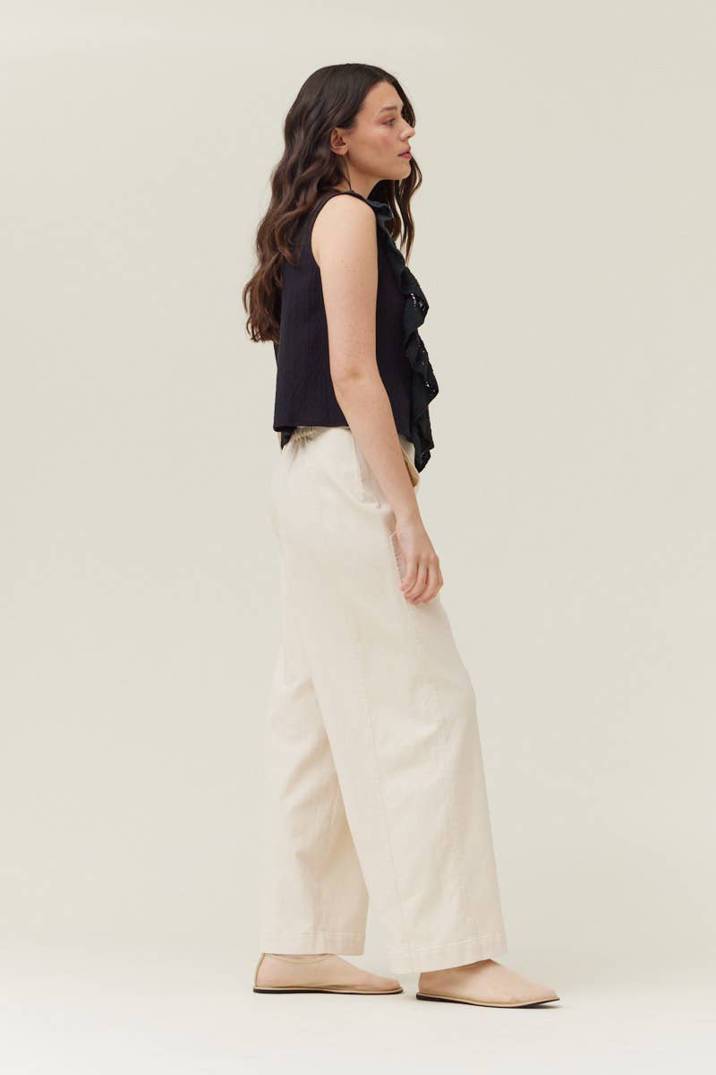 Charlotte Crochet Trim Top - NYC