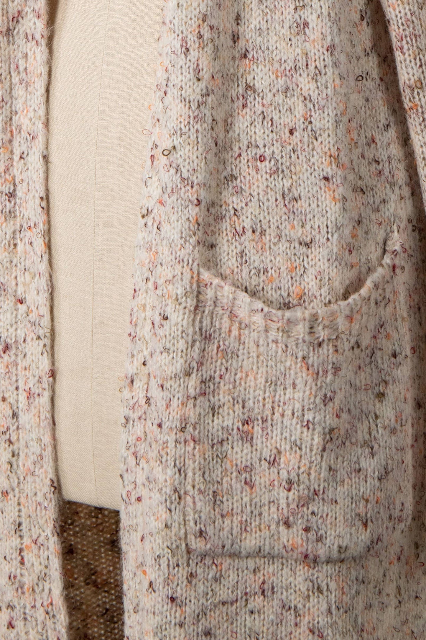 Confetti Long Sleeved Knit Cardigan