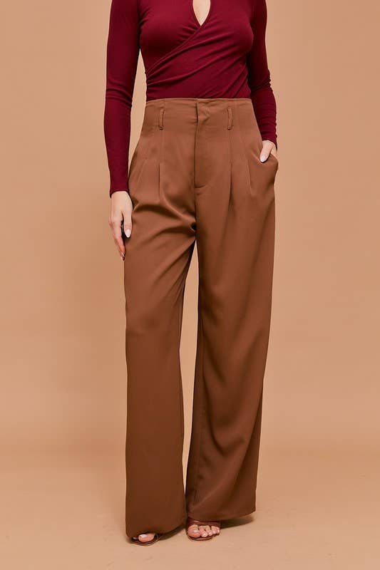 Katarina High Waist Wide Leg Pants