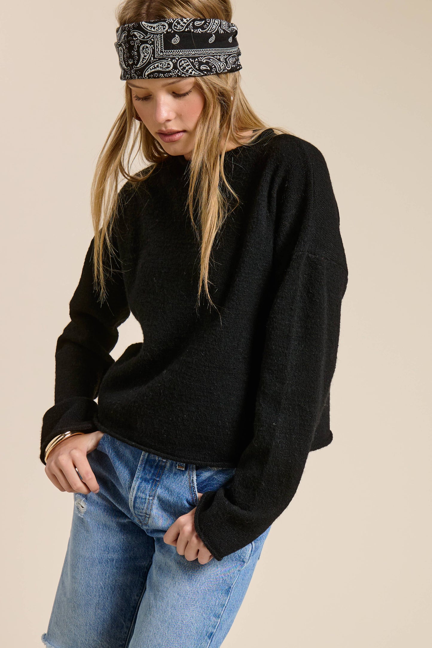 Essential Pullover Sweater Top