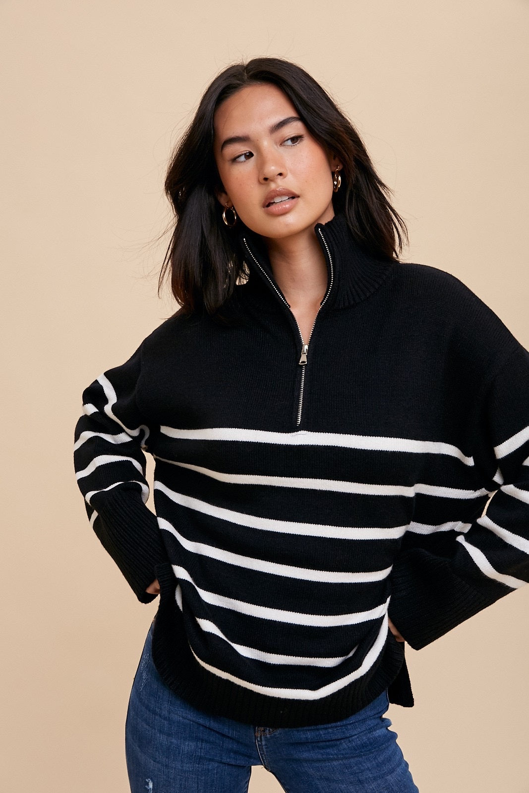 Anastasia Striped Sweater