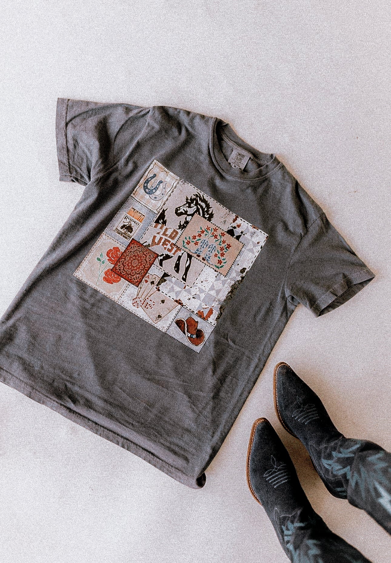 Patch Rodeo Western Graphic Tee