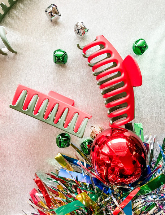 RR Tis The Season Two-Toned Hair Claw