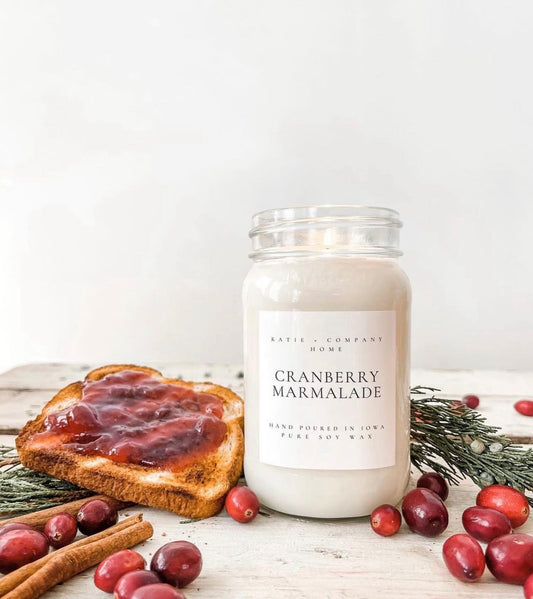 Katie Cloud Candle Line • Cranberry Marmalade