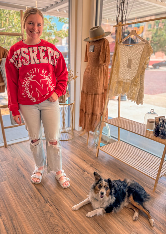 Nebraska Oversized Crewneck