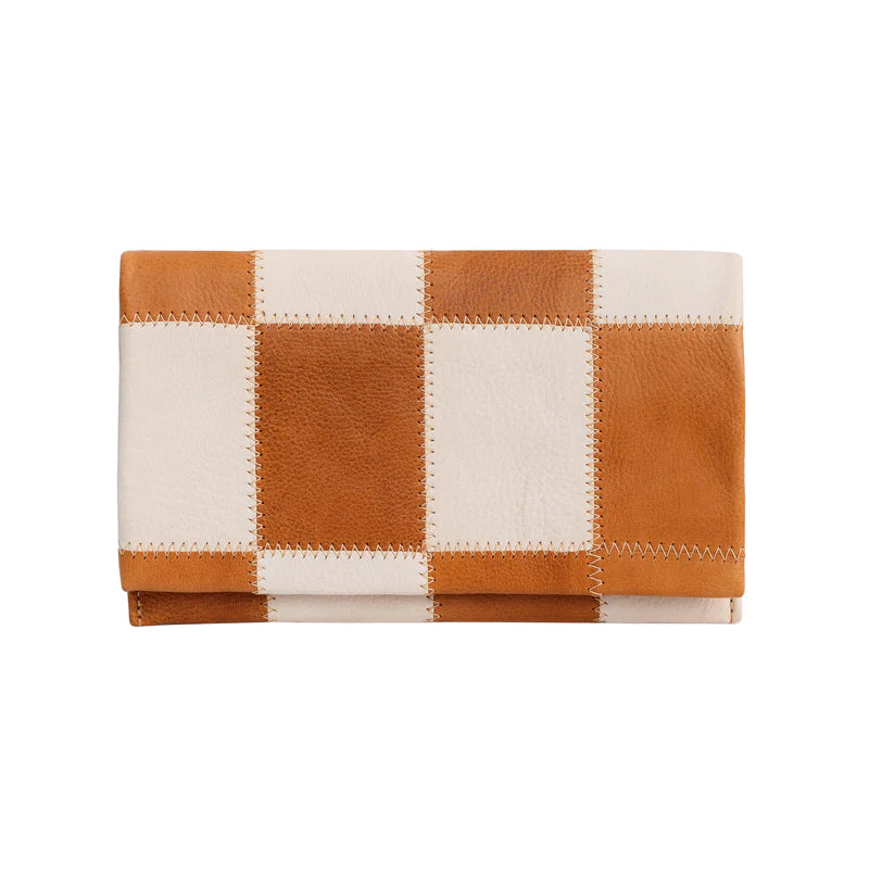 Genuine Leather Oat Patch Wallet