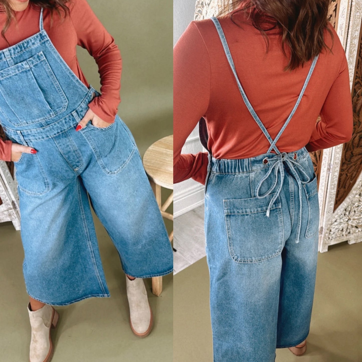 Denim Overalls by Oli & Hali