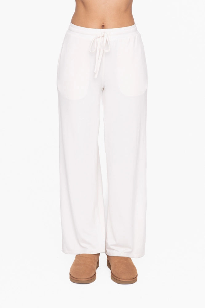 Cozy Collection• Soft Brushed Wide Leg Lounge Pants