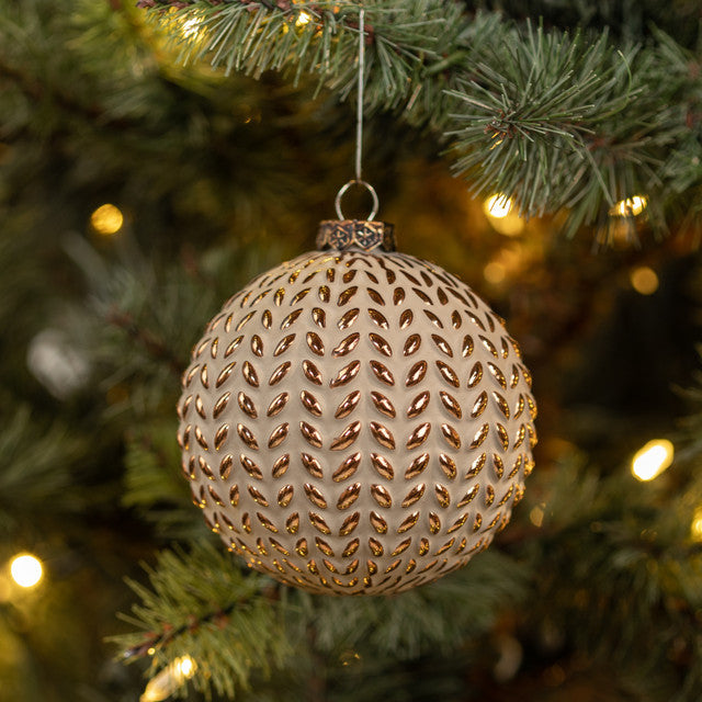 Luxe Braided Gold Bauble