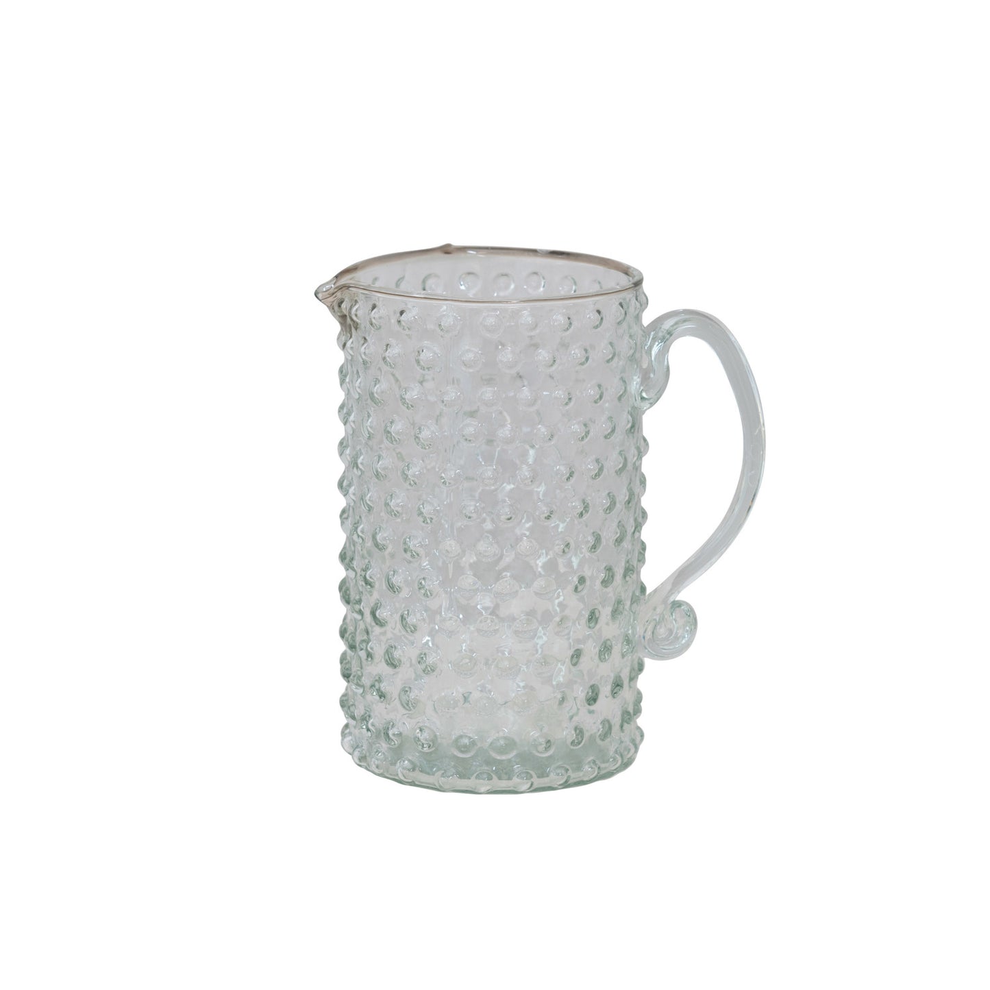 Hobnail Glass Pitcher