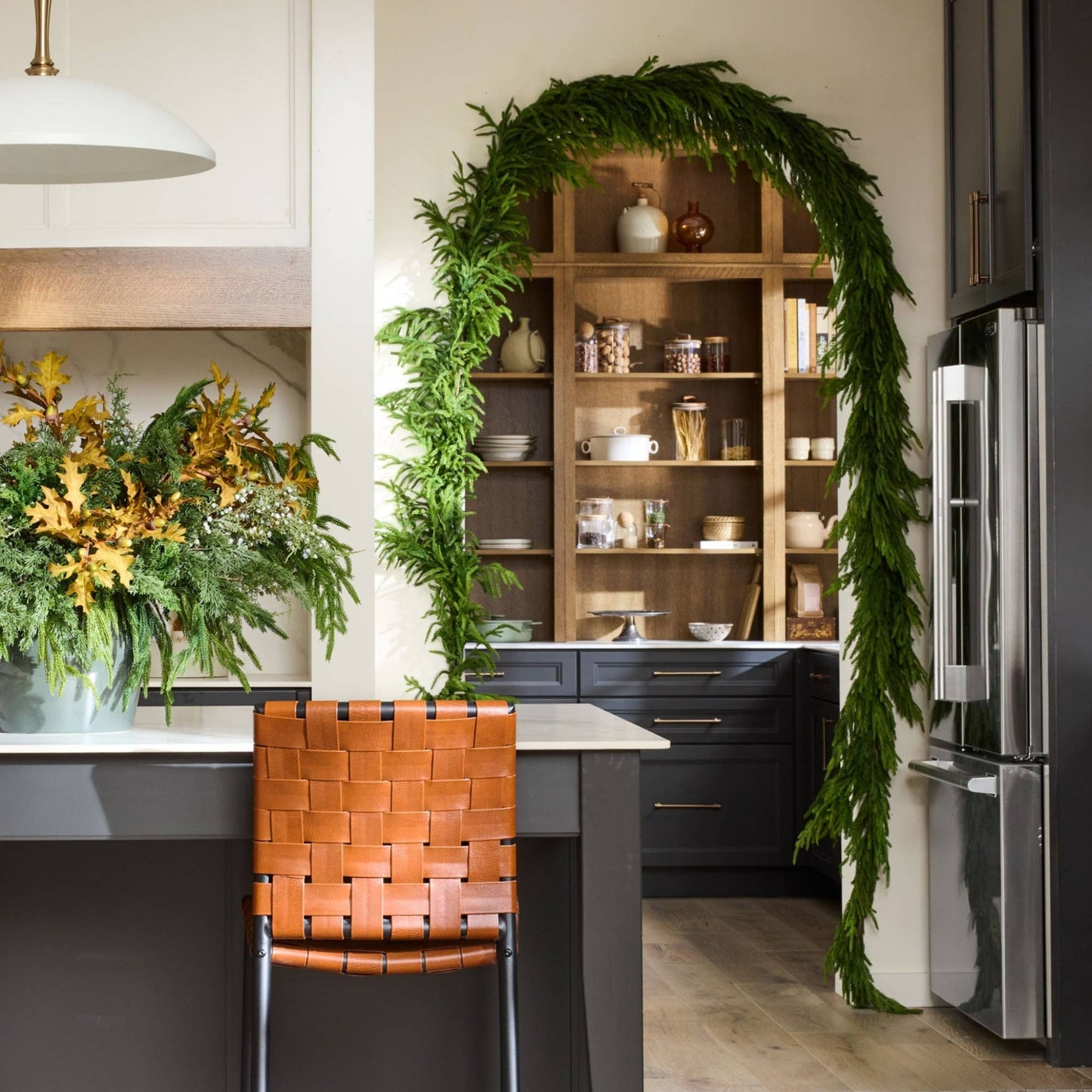 Real Touch Norfolk Pine Garland - 180" Long