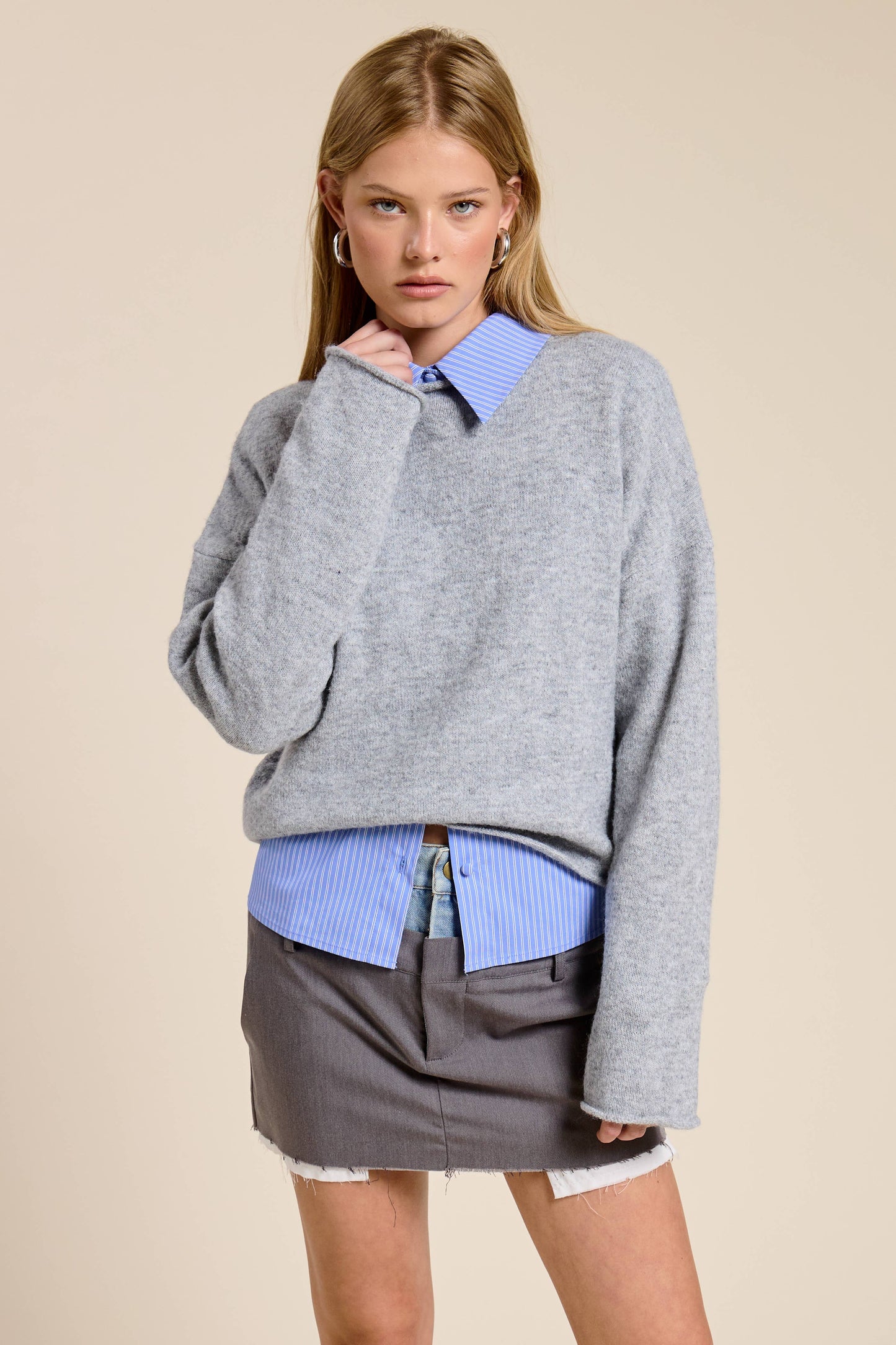 Essential Pullover Sweater Top