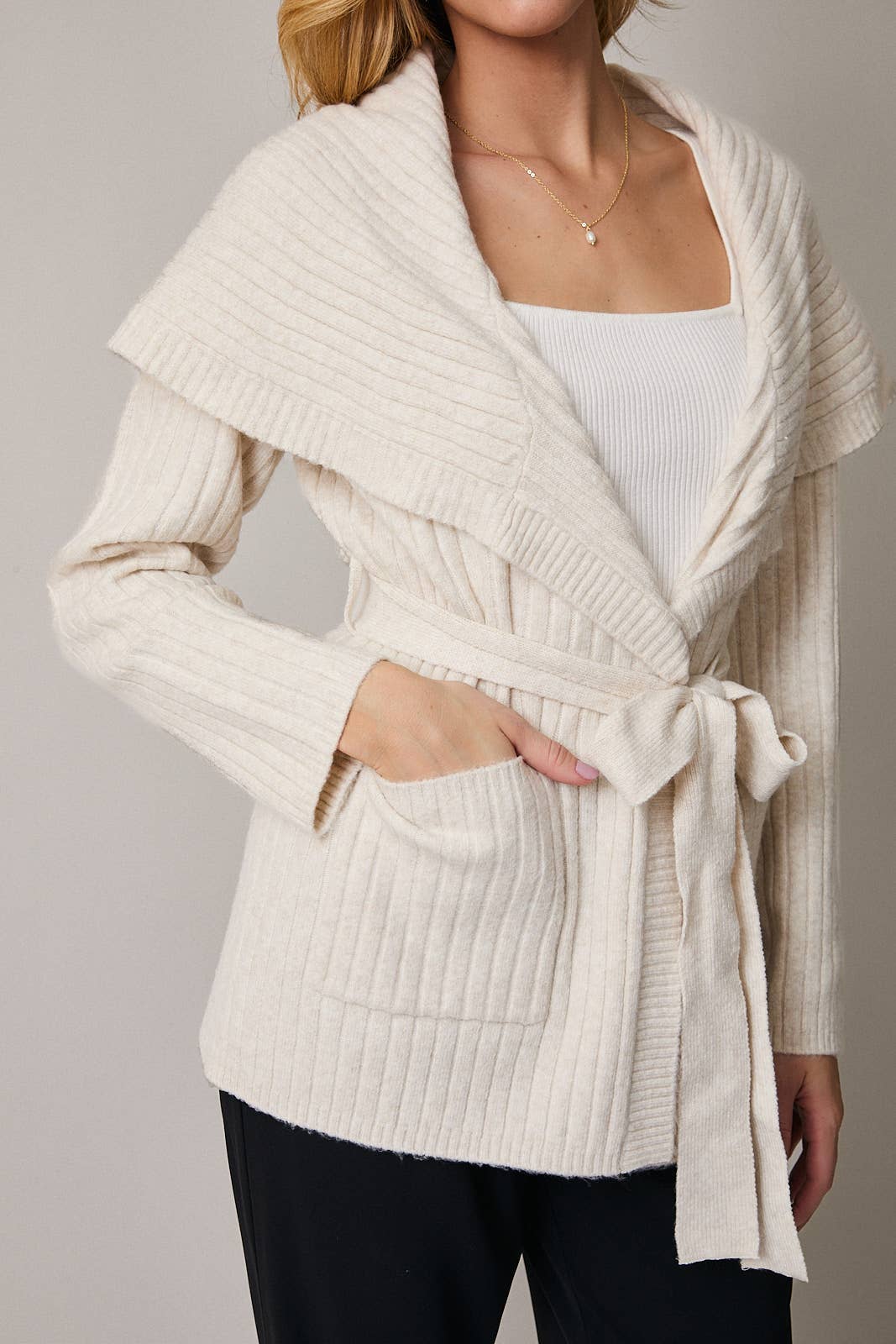 Wrap Sweater Cardigan