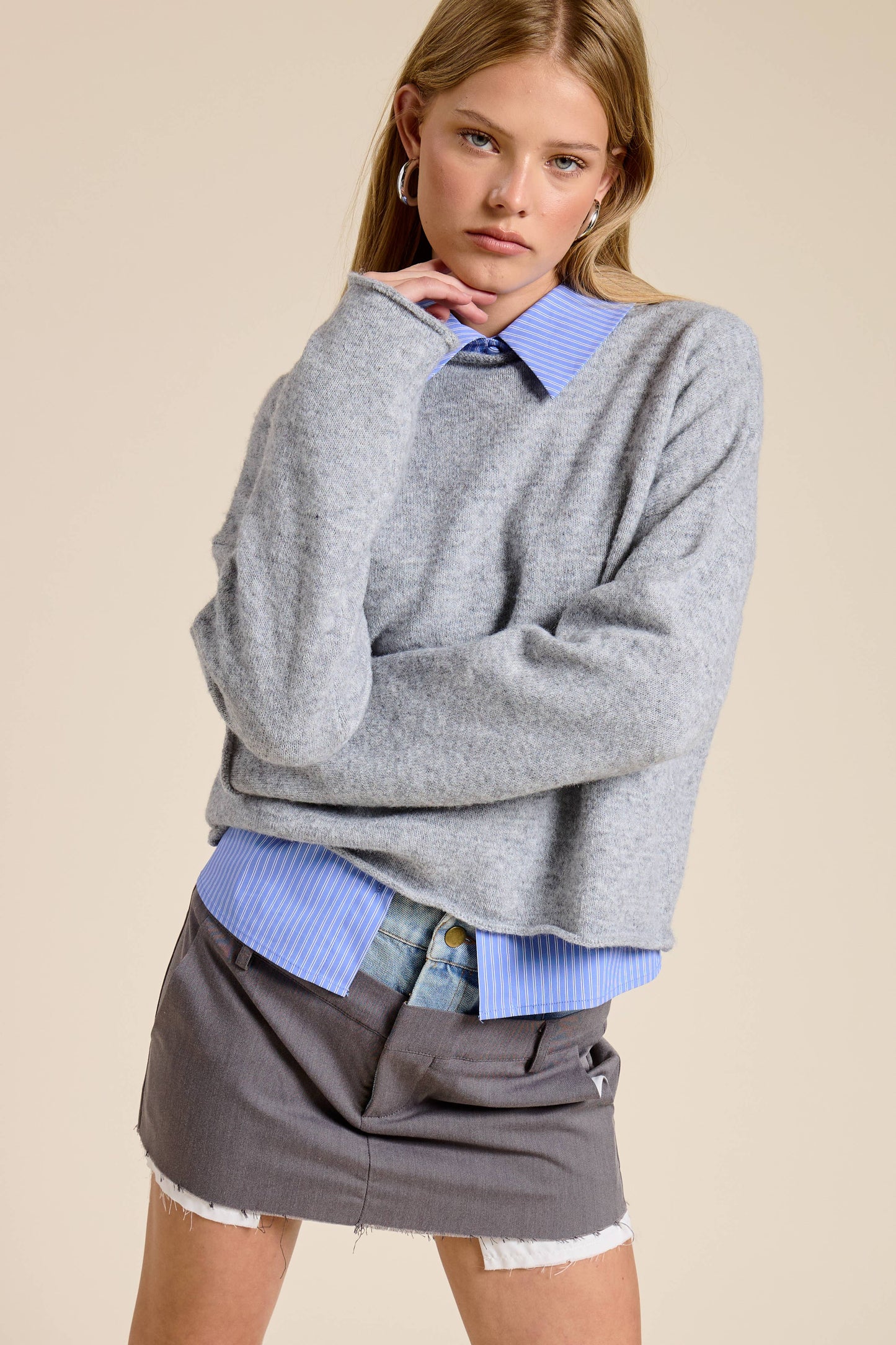 Essential Pullover Sweater Top