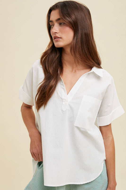 Sierra Dolman Sleeve Blouse