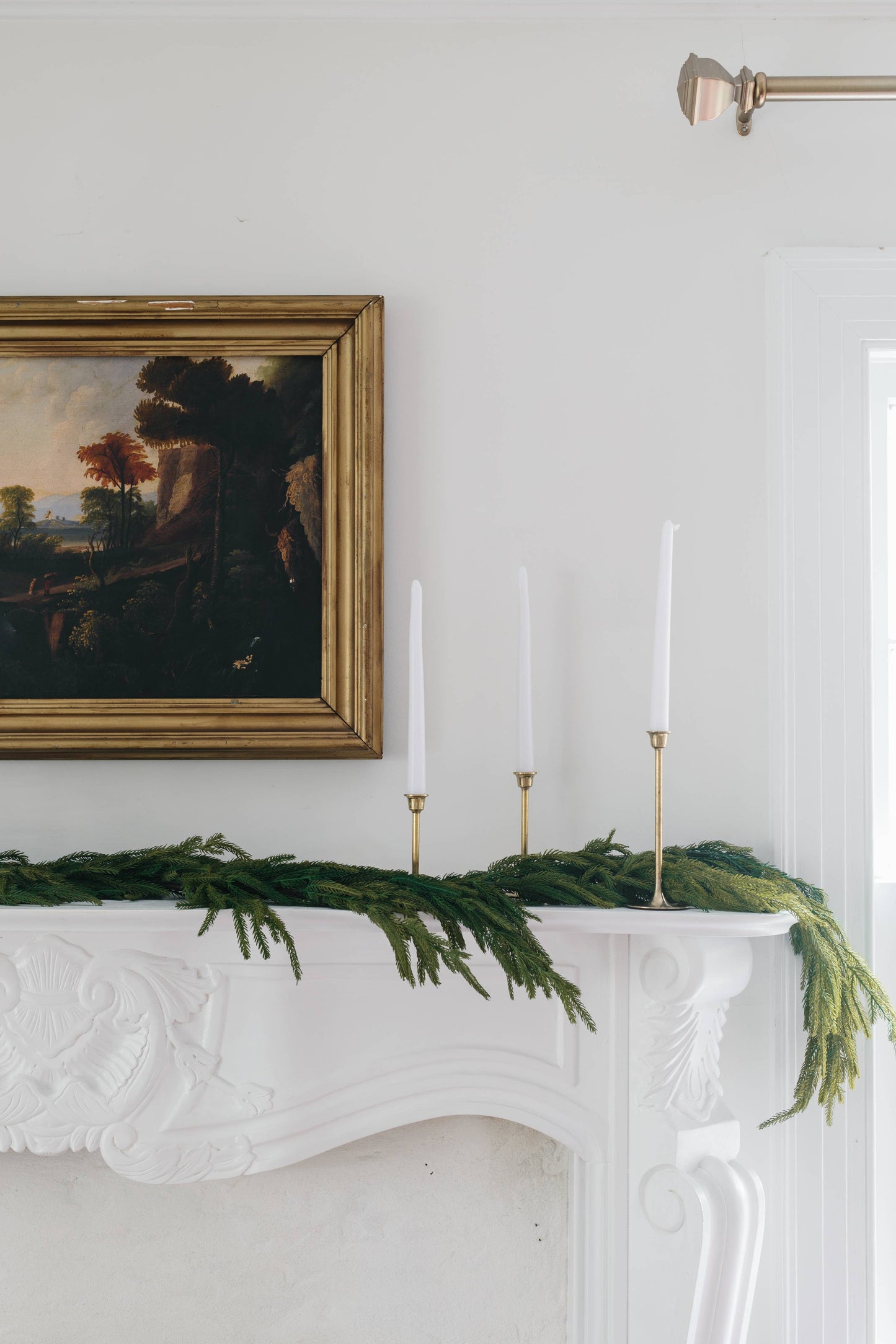 Real Touch Norfolk Pine Garland - 60"