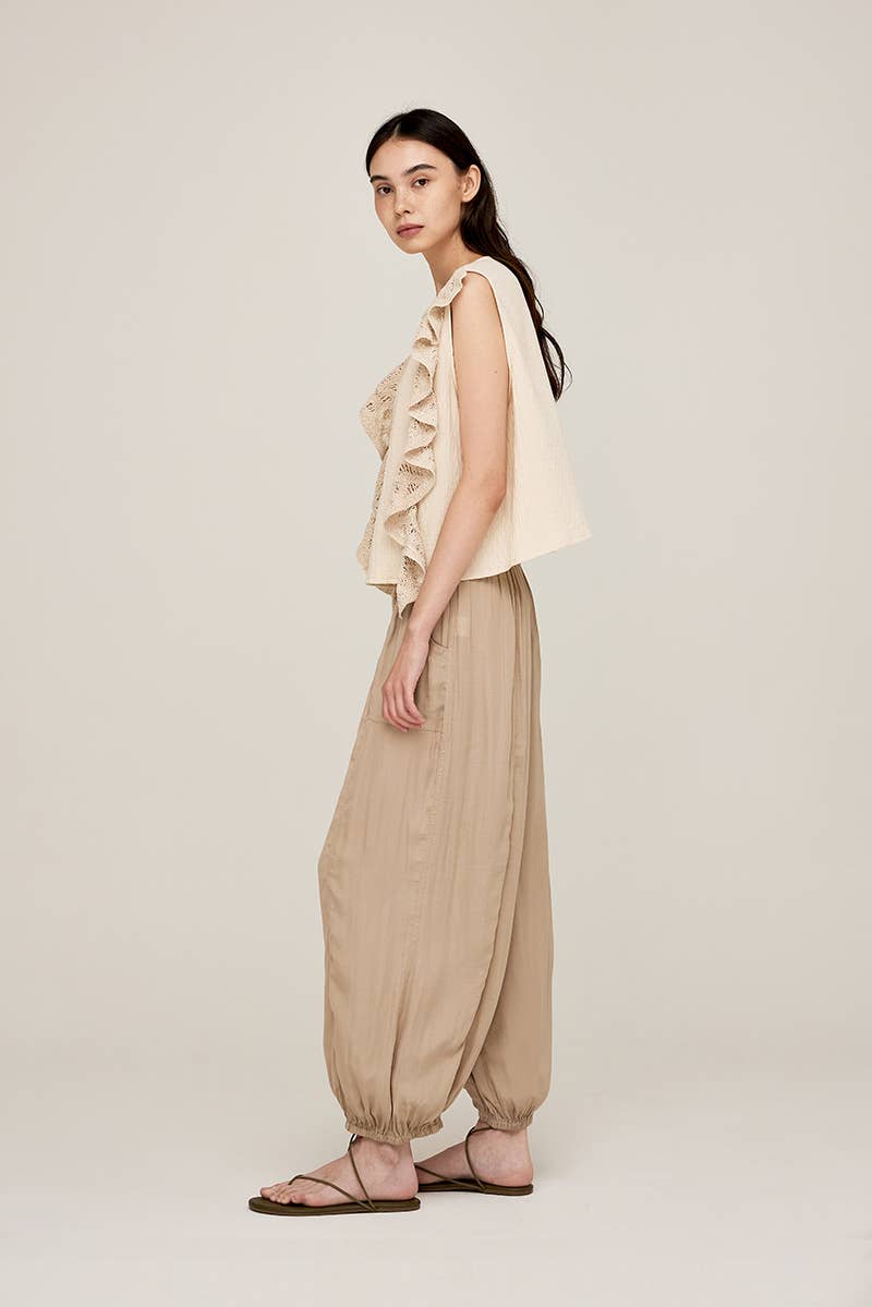 Charlotte Crochet Trim Top - NYC