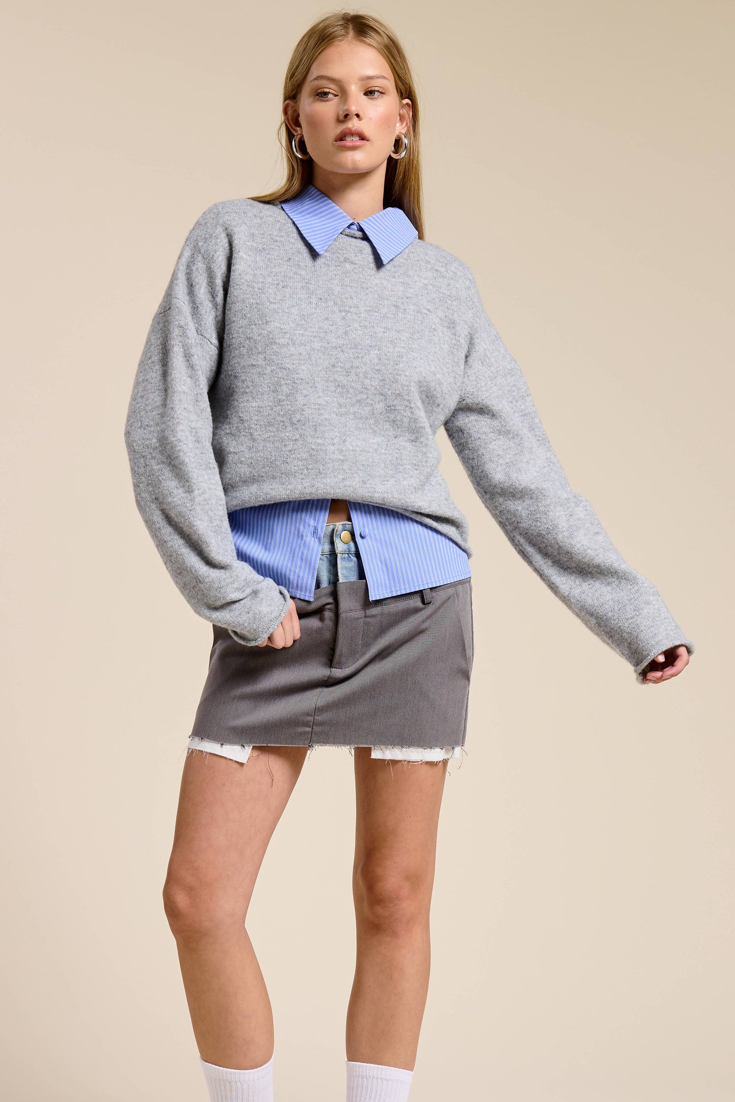 Essential Pullover Sweater Top