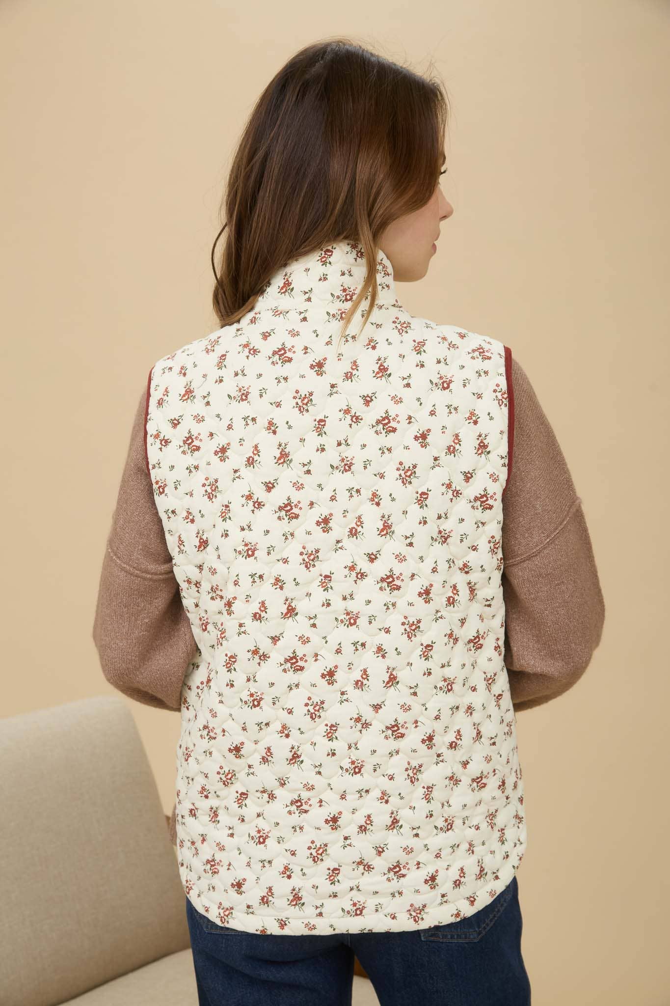 Lafayette Floral Vest