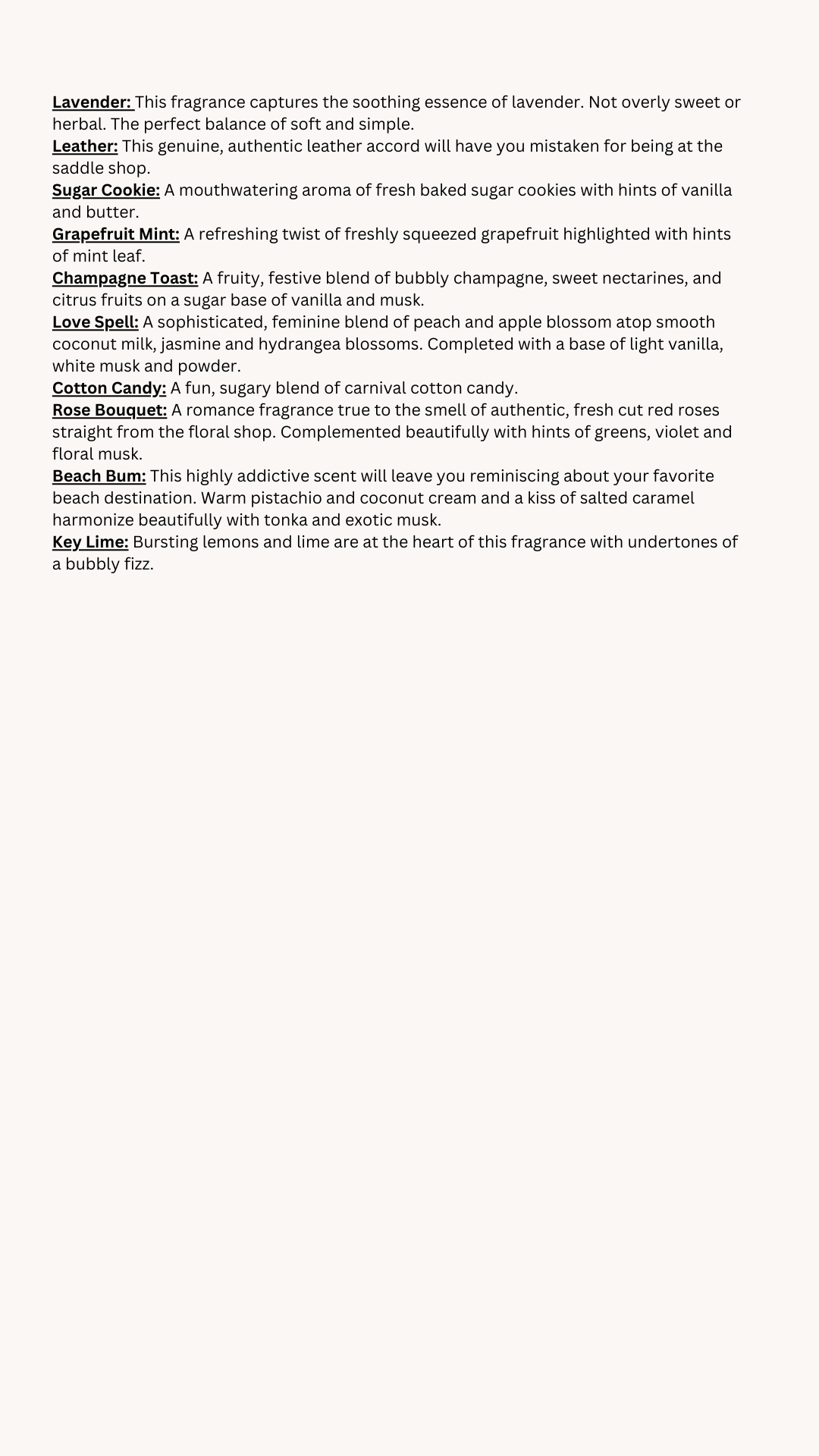 STRONG Soy Wax Melts 2.5 oz