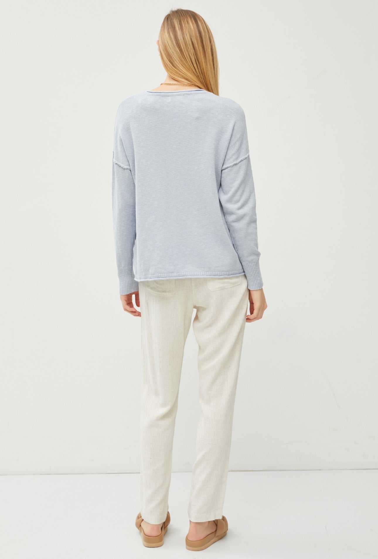 In the Clouds Lightweight Knit Sweater
